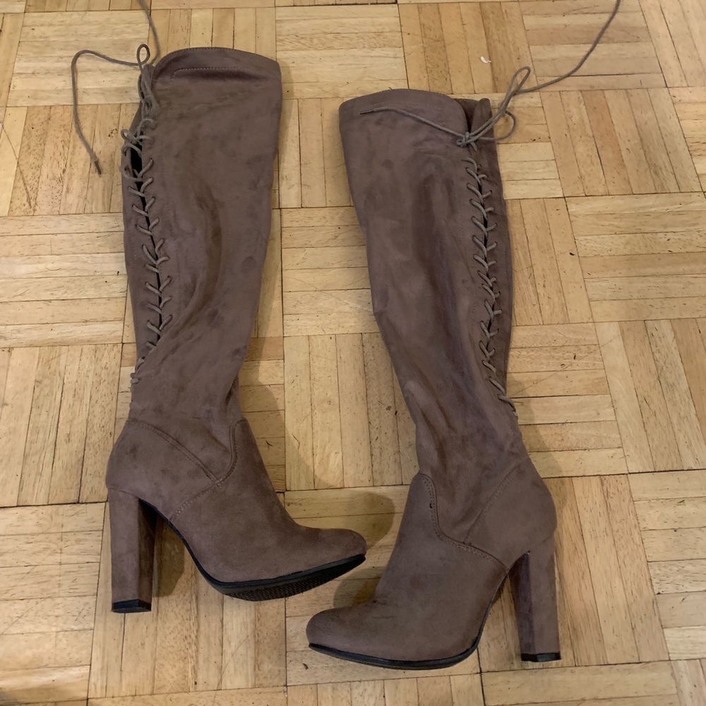 Top Moda Laced High Heels